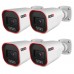 Комплект на 4 IP-камери 2 Мп Provision-ISR BMV-320SRN-36 (3.6 мм)