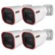 Комплект на 4 IP-камери 2 Мп Provision-ISR BMV-320SRN-36 (3.6 мм)