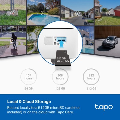 Комплект розумної бездротової камери TP-LINK TAPO C400 KIT 2Мп Full HD та сонячної панелі Комплект розумної бездротової камери TP-LINK TAPO C400 KIT 2Мп Full HD та сонячної панелі