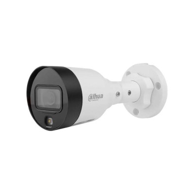 IP-видеокамера 2 Мп Dahua FullColor DH-IPC-HFW1239S1-LED (2.8 мм) с видеоаналитикой для системы видеонаблюдения IP-видеокамера 2 Мп Dahua FullColor DH-IPC-HFW1239S1-LED (2.8 мм) с видеоаналитикой для системы видеонаблюдения