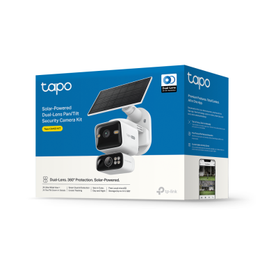 Комплект умной беспроводной камеры TP-LINK TAPO C645D KIT 2K QHD и солнечной панели