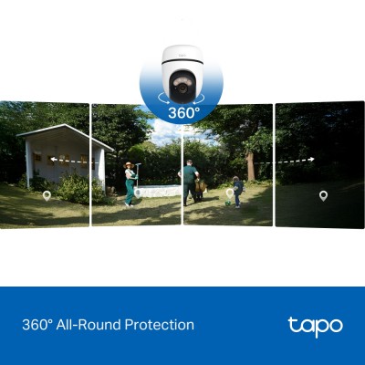 Комплект умной беспроводной камеры TP-LINK TAPO C630 KIT 3K и солнечной панели Комплект умной беспроводной камеры TP-LINK TAPO C630 KIT 3K и солнечной панели