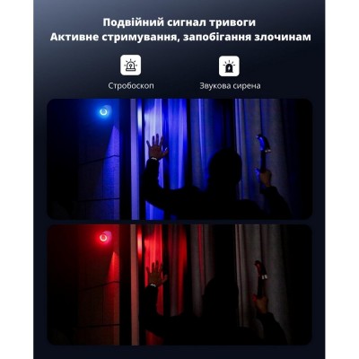 IP-відеокамера CYVIO POE Dome 4MP (D310) для системи відеоспостереження