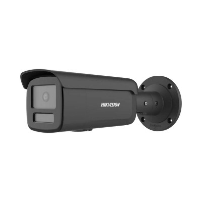 IP-видеокамера 4 Мп Hikvision DS-2CD2T47G3-LIY black (2.8 мм) ColorVu с двойной подсветкой для системы видеонаблюдения