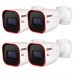 Комплект на 4 IP-камери 2 Мп Provision-ISR I2-320IPSN-28-V4 (2.8 мм) з відеоаналітикою