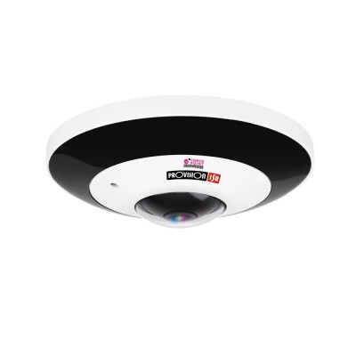 IP-відеокамера Fish-Eye 6 Мп Provision-ISR FEI-360IPN-V3 (1.65 мм) антивандальна з вбудованим мікрофоном для системи відеоспостереження