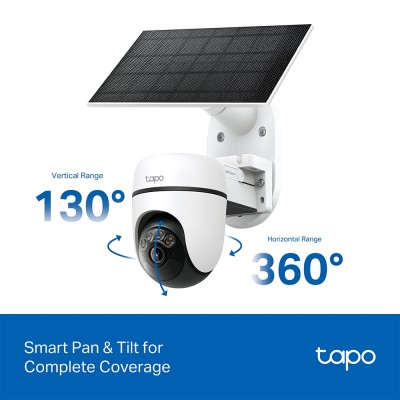 Комплект умной беспроводной камеры TP-LINK TAPO C610 KIT 2K QHD и солнечной панели