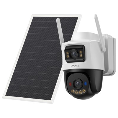 IP відеокамера 5 Мп + 5 Мп IMOU IPC-SA70F-10M0T2-EU/FSP008 (AOV PT Dual Kit) (3.6 мм) Wi-Fi та 4G із сонячною панеллю та вбудованим акумулятором