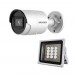 Комплект: IP-відеокамера 4 Мп Hikvision DS-2CD2043G2-I (2.8 мм) AcuSense з відеоаналітикою + ІЧ-прожектор Lightwell LW12-140IR45-220