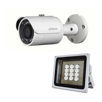 Комплект: IP-видеокамера 4 Мп Dahua DH-IPC-HFW1431SP-S4 (2.8 мм) + ИК-прожектор Lightwell LW12-100IR60-220 Комплект: IP-видеокамера 4 Мп Dahua DH-IPC-HFW1431SP-S4 (2.8 мм) + ИК-прожектор Lightwell LW12-100IR60-220