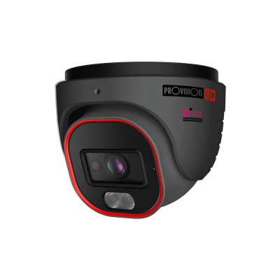 IP-відеокамера 2 Мп Provision-ISR DH-320IPSN-28-G (2.8 мм) з вбудованим мікрофоном і відеоаналітикою для системи відеонагляду