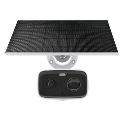 Комплект розумної бездротової камери TP-LINK TAPO C400 KIT 2Мп Full HD та сонячної панелі Комплект розумної бездротової камери TP-LINK TAPO C400 KIT 2Мп Full HD та сонячної панелі