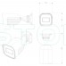 IP-відеокамера 4 Мп Provision-ISR BSH-340IPSN-28 (2.8 мм) з вбудованим мікрофоном для системи відеонагляду IP-відеокамера 4 Мп Provision-ISR BSH-340IPSN-28 (2.8 мм) з вбудованим мікрофоном для системи відеонагляду