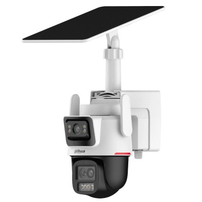 IP Speed Dome відеокамера 3 Мп+3 Мп з Dahua DH-IPC-PTS2649C-3E3Z-4GB20 c 4G та сонячною панеллю
