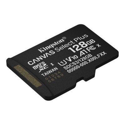 Карта пам'яті microSDXC Kingston 128Gb Canvas Select Plus Gen3 class 10 А1 UHS-I (SDCS3/128GBSP) Карта пам'яті microSDXC Kingston 128Gb Canvas Select Plus Gen3 class 10 А1 UHS-I (SDCS3/128GBSP)