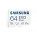Карта пам'яті Samsung Evo MicroSDXC 64GB UHS-I U1 V10 A1 + SD адаптер (MB-MC64SA/EU)