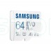 Карта пам'яті Samsung Evo MicroSDXC 64GB UHS-I U1 V10 A1 + SD адаптер (MB-MC64KA/EU)