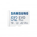 Карта пам'яті Samsung Evo MicroSDXC 512GB UHS-I U3 V30 A2 + адаптер SD (MB-MC512SA/EU)