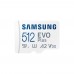 Карта пам'яті Samsung Evo MicroSDXC 512GB UHS-I U3 V30 A2 + адаптер SD (MB-MC512SA/EU)