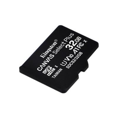 Карта пам'яті Kingston microSDHC 32GB Canvas Select Plus Class 10 UHS-I U1 V10 A1 (SDCS2/32GBSP) Карта пам'яті Kingston microSDHC 32GB Canvas Select Plus Class 10 UHS-I U1 V10 A1 (SDCS2/32GBSP)