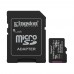 Карта пам'яті microSDXC Kingston 128GB Canvas Select Plus Class 10 UHS-I + SD-адаптер (SDCS3/128GB)