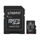 Карта пам'яті microSDXC Kingston 128GB Canvas Select Plus Class 10 UHS-I + SD-адаптер (SDCS3/128GB)