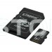 Карта пам'яті microSDXC Kingston 64GB Canvas Select Plus Class 10 UHS-I + SD-адаптер (SDCS3/64GB) Карта пам'яті microSDXC Kingston 64GB Canvas Select Plus Class 10 UHS-I + SD-адаптер (SDCS3/64GB)
