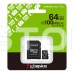 Карта пам'яті microSDXC Kingston 64GB Canvas Select Plus Class 10 UHS-I + SD-адаптер (SDCS3/64GB) Карта пам'яті microSDXC Kingston 64GB Canvas Select Plus Class 10 UHS-I + SD-адаптер (SDCS3/64GB)