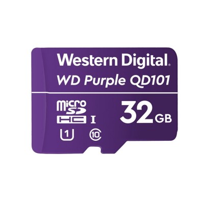 Карта пам'яті Western Digital MICRO SDXC 32GB UHS-I WDD032G1P0C WDC спеціалізована для відеоспостереження