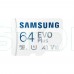 Карта пам'яті Samsung Evo MicroSDXC 64GB UHS-I U1 V10 A1 + SD адаптер (MB-MC64KA/EU)