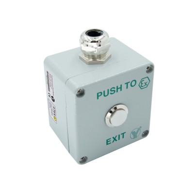 Кнопка виходу Yli Electronic PBK-814E-EX вибухозахищена та водонепроникна