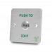Кнопка виходу Yli Electronic YWP-880C(LED) водонепроникна з LED-підсвічуванням