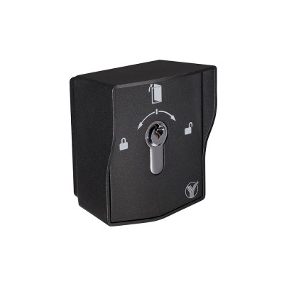 Кнопка аварійного виходу з ключем Yli Electronic YKS-852B(EN) водонепроникна для системи контролю доступу