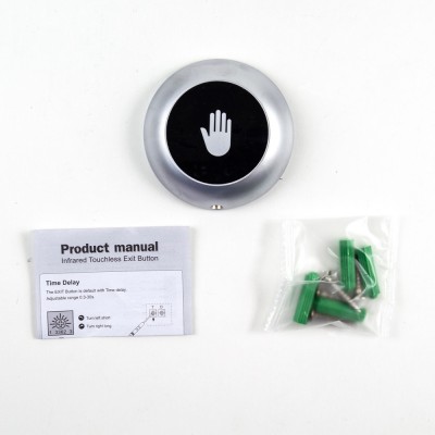 Кнопка виходу безконтактна ATIS Exit-K8 для системи контролю доступу Кнопка виходу безконтактна ATIS Exit-K8 для системи контролю доступу