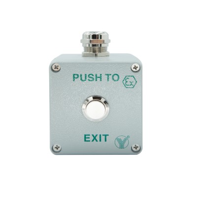 Кнопка виходу Yli Electronic PBK-814E-EX вибухозахищена та водонепроникна