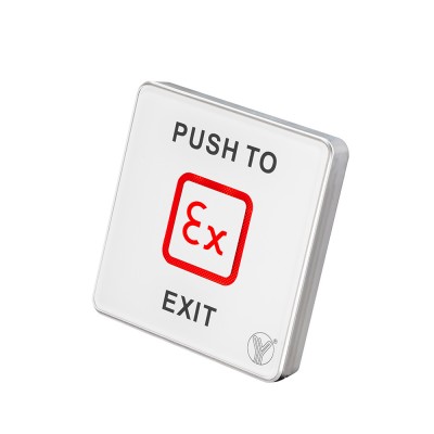 Кнопка выхода сенсорная Yli Electronic TSK-830NB(LED)-EX взрывозащищена с LED-индикацией.