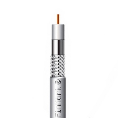 Абонентський коаксіальний кабель FinMark F5967BVcu (білий, 305 м)