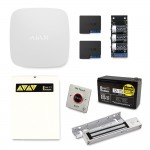 Комплект автоматичного відкриття укриттів у разі повітряної тривоги Ajax white Комплект автоматичного відкриття укриттів у разі повітряної тривоги Ajax white