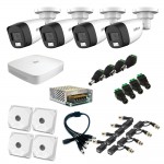 Комплект видеонаблюдения Dahua на 4 уличных видеокамеры 2Мп аналоговый