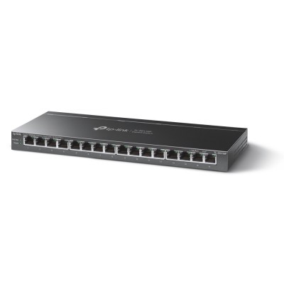 Комутатор TP-LINK TL-SG116P 16xGE/PoE+ 120W некерований Комутатор TP-LINK TL-SG116P 16xGE/PoE+ 120W некерований