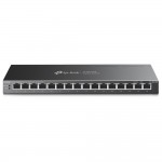 Комутатор TP-LINK TL-SG116P 16xGE/PoE+ 120W некерований Комутатор TP-LINK TL-SG116P 16xGE/PoE+ 120W некерований