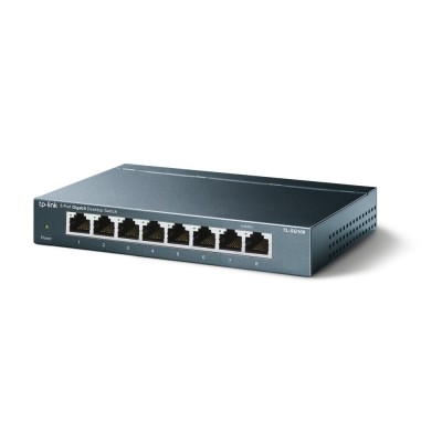 Комутатор TP-Link TL-SG108 8-портовий гігабітний некерований