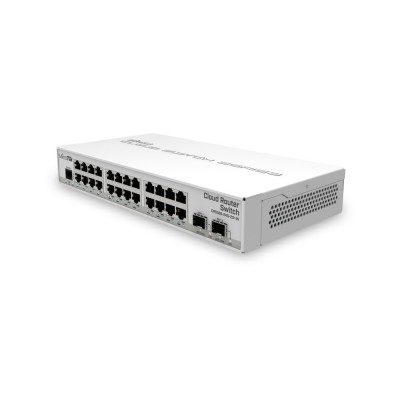 Коммутатор MikroTik CRS326-24G-2S+IN 24xGE 2xSFP+ Коммутатор MikroTik CRS326-24G-2S+IN 24xGE 2xSFP+