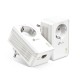 Комплект адаптеров TP-Link Powerline TL-PA7017P KIT со встроенной розеткой