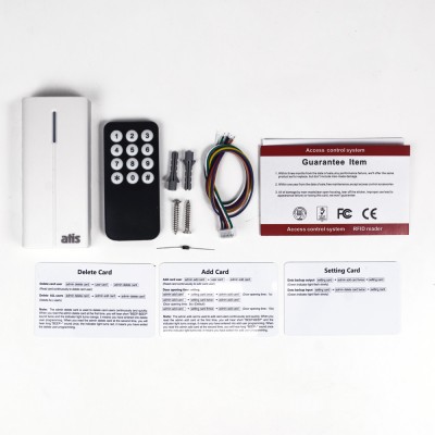 Контролер із вбудованим зчитувачем EM-Marine ATIS ACPR-08 EM (white)