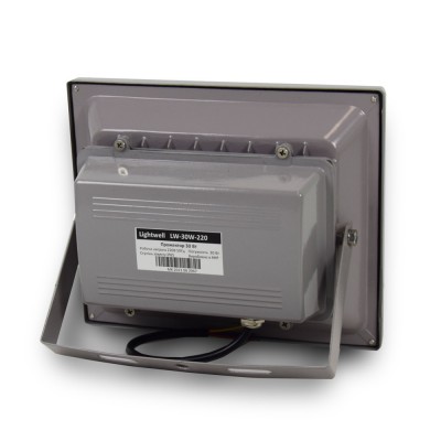 Комплект LED-прожектор Lightwell LW-30W-220 + Датчик руху з сенсором освітленості AMRS Комплект LED-прожектор Lightwell LW-30W-220 + Датчик руху з сенсором освітленості AMRS