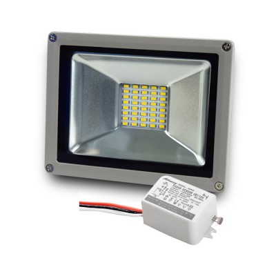 Комплект LED-прожектор Lightwell LW-20W-220+ Датчик движения с сенсором освещенности AMRS Комплект LED-прожектор Lightwell LW-20W-220+ Датчик движения с сенсором освещенности AMRS