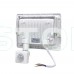 Прожектор світлодіодний Lightwell LW-FL-W-50-S 50 W з датчиком руху