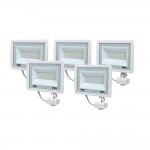 Комплект из 5 светодиодных прожекторов Lightwell 50W с датчиком движения (LW-FL-W-50-S) Комплект из 5 светодиодных прожекторов Lightwell 50W с датчиком движения (LW-FL-W-50-S)