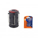 Кемпінговий ліхтар Superfire T56 з потужністю 5 Вт + Батарейка PKCELL Ultra Alkaline AAA LR03 1.5V, 4шт./блістер